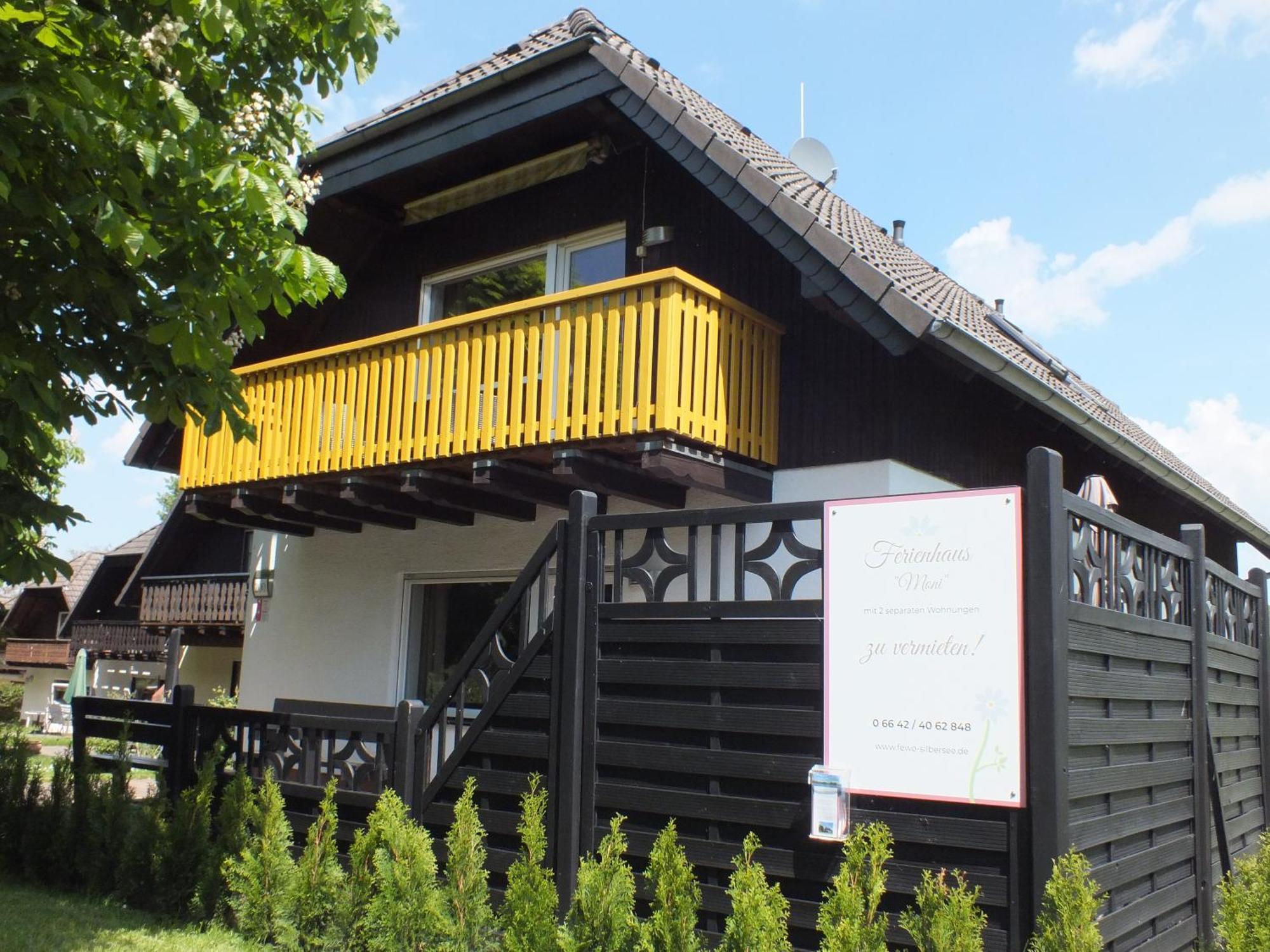 Ferienhaus Moni Mit 2 Separaten Wohnungen Am Silbersee Frielendorf Eksteriør billede