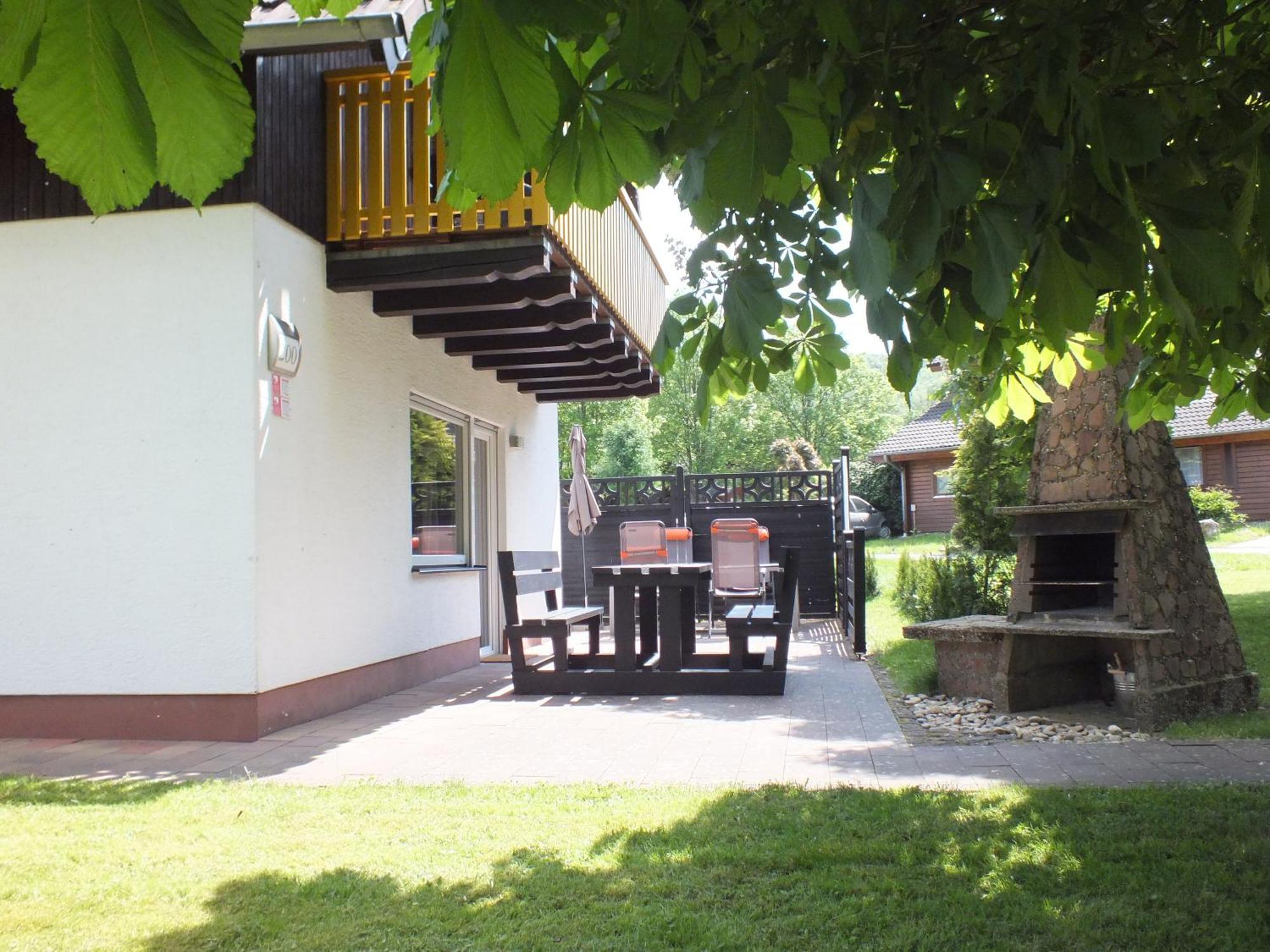 Ferienhaus Moni Mit 2 Separaten Wohnungen Am Silbersee Frielendorf Eksteriør billede