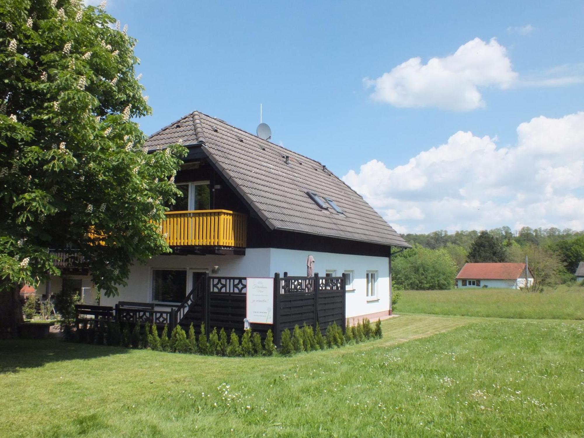 Ferienhaus Moni Mit 2 Separaten Wohnungen Am Silbersee Frielendorf Eksteriør billede